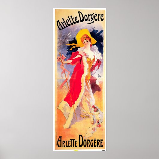 Poster Arlette Dorgere 1904 ~ Vintage (Devant)