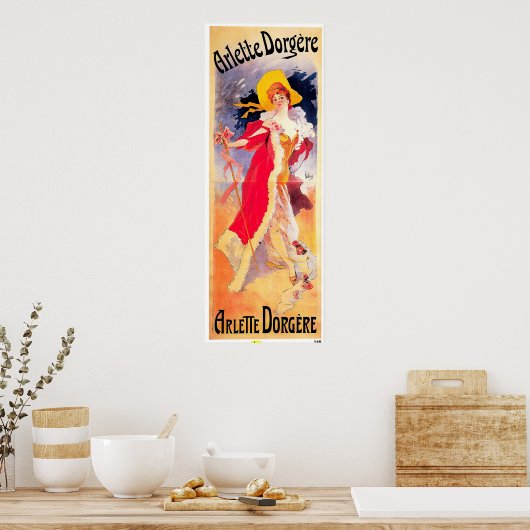 Poster Arlette Dorgere 1904 ~ Vintage (Cuisine)