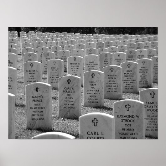 Poster Arlington B&W (Devant)