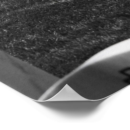 Poster Arlington B&W Drapeaux couleur (Coin)