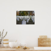 Poster Arlington Cemetery Automne 2013 Headstones (Cuisine)