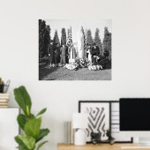 Poster Arlington Memorial to Nurses : 1938 (Bureau à domicile)