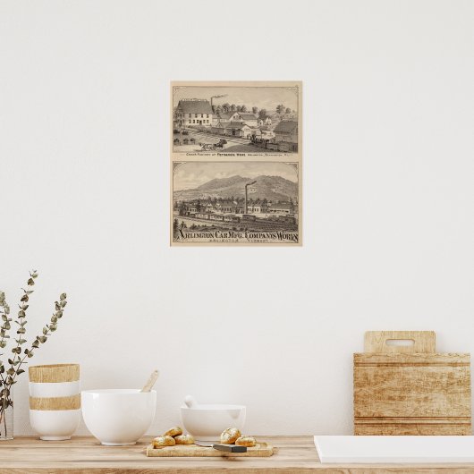 Poster Arlington Vermont (Cuisine)