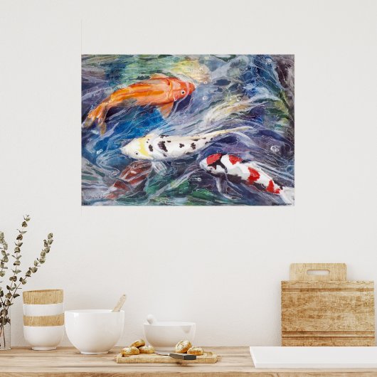 Poster Arlson Koi III (Cuisine)