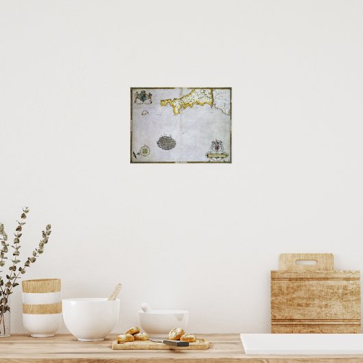 POSTER ARMADA ESPAGNOL, 1588 (Cuisine)