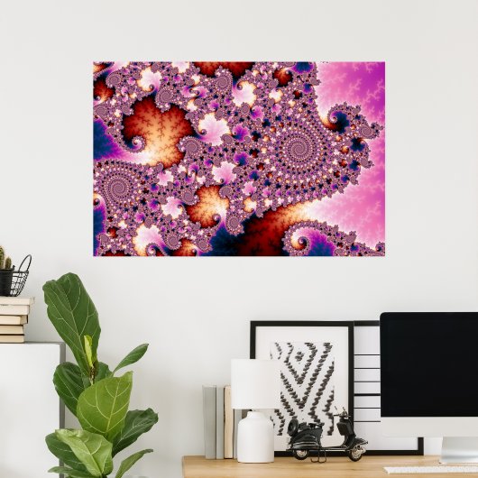 Poster Armada - Fractal (Bureau à domicile)