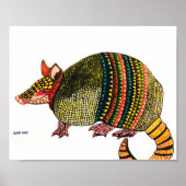 Poster Armadillo (Devant)