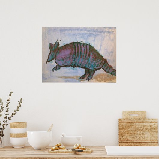 Poster Armadillo (Cuisine)