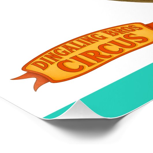 Poster Armand, armadillo ringmaster (Coin)