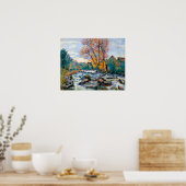 Poster Armand Guillaumin Le moulin de Bouchardon, Crozant (Cuisine)