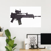 Poster Arme automatique G36 (Bureau à domicile)