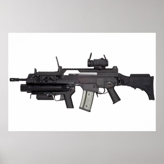 Poster Arme automatique G36 (Devant)