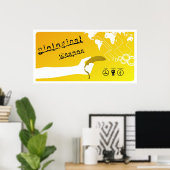 Poster Arme biologique (Bureau à domicile)