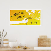 Poster Arme biologique (Cuisine)