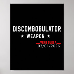 Poster Arme de déstabilisation Trump Venezuela 2026