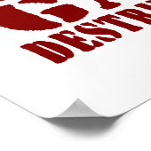 Poster Arme De Destruction Du Gaz (Coin)