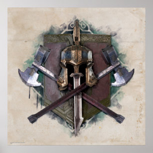Poster Arme De L'Armée Des Nains