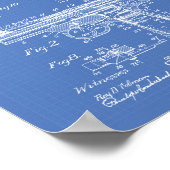 Poster Arme de police 1911 Brevet - Plan directeur (Coin)