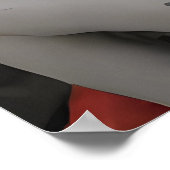 Poster Armé et dévasté avec le roi Rex le Lizard (Coin)