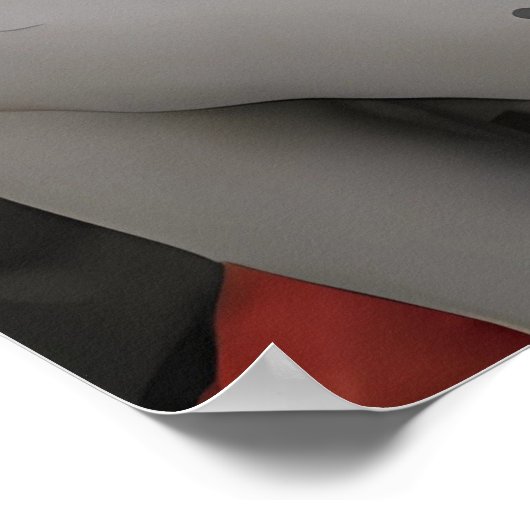 Poster Armé et dévasté avec le roi Rex le Lizard (Coin)