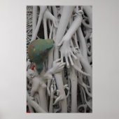 Poster Armé et dévasté avec le roi Rex le Lizard (Devant)