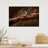Poster Arme - Musket - Londres Armory (Cuisine)