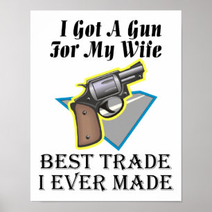Poster Arme pour femme