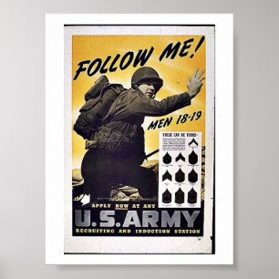 Poster Armée américaine
