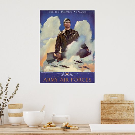 Poster Armée de l'air (Cuisine)