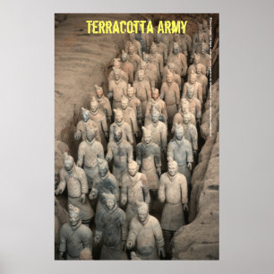 Poster Armée de terre cuite