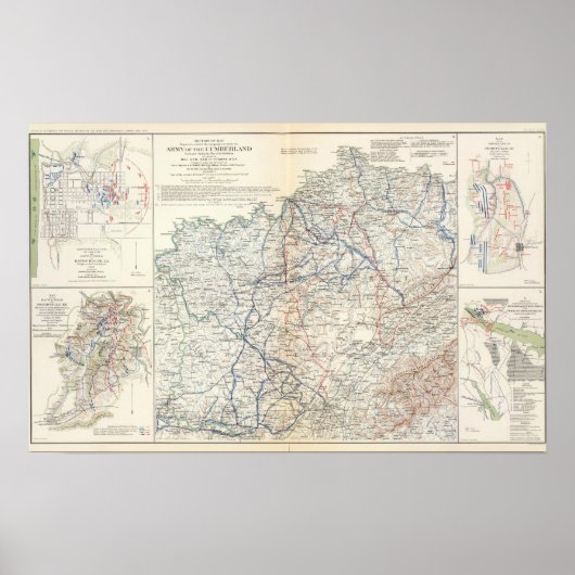 Poster Armée du Cumberland (Devant)
