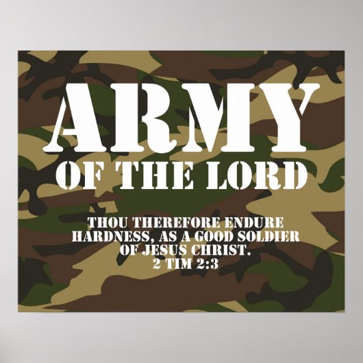 Poster Armée du Seigneur (Devant)