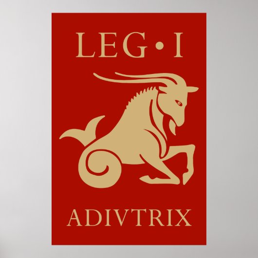 Poster Armée impériale romaine - Legio I Adiutrix (Devant)