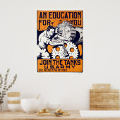 Poster Armée - Rejoignez les chars (Cuisine)