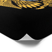 Poster Armenian coat of arms (Coin)