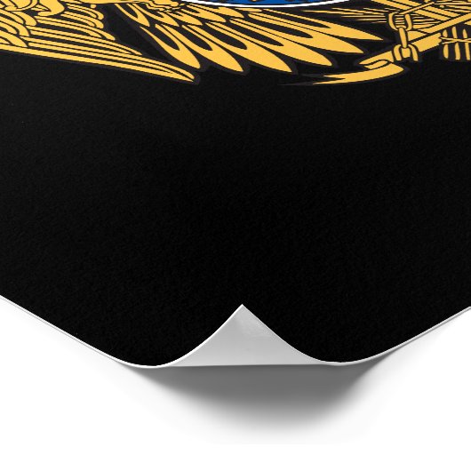 Poster Armenian coat of arms (Coin)