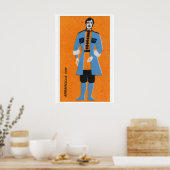 Poster Armenian Man - Matchbox Print - Aesthetic Wall Art (Cuisine)
