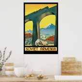Poster Arménie soviétique (Cuisine)