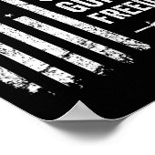 Poster Armes À Vapeur De Bière Et Liberté - Usa Bbq Ameri (Coin)