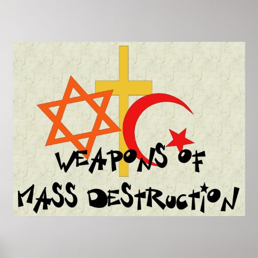 Poster Armes De Destruction Massive (Devant)