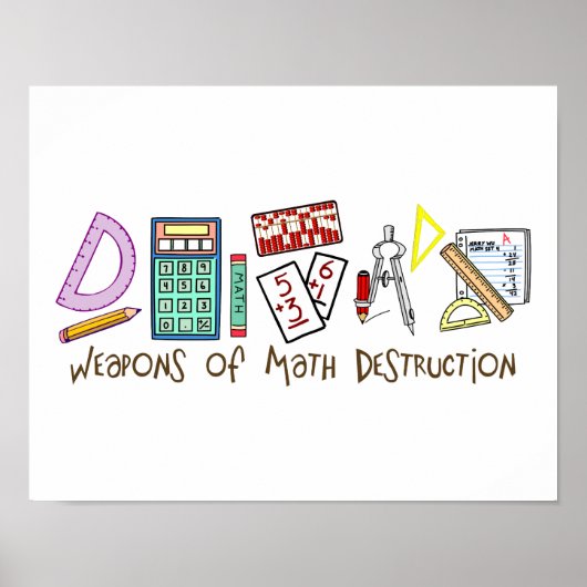 Poster Armes De Destruction Mathématique (Devant)