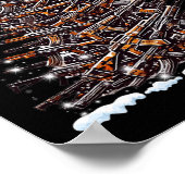 Poster Armes De Noël Arbre Drôle Hommes Noël 2024 Pour Ar (Coin)