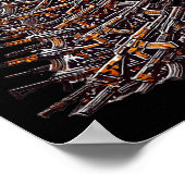 Poster Armes De Noël Arbre Drôle Noël 2024 Cadeaux Pour A (Coin)