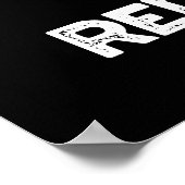 Poster Armes De Réduction Du Stress Artiste Pun Dark BG (Coin)