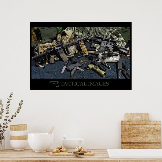 Poster Armes et engins (Cuisine)