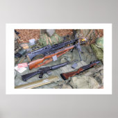 Poster Armes et engins de l'ère du Vietnam (Devant)