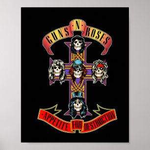Poster Armes N&# 9 ; Rose Officiel À Manches Courtes