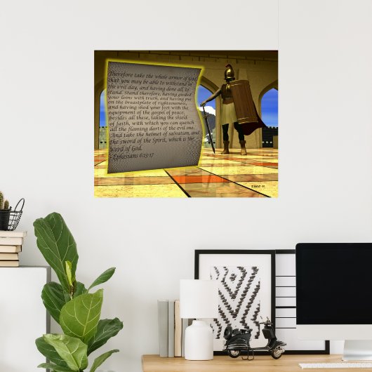 Poster Armoir de Dieu (Bureau à domicile)