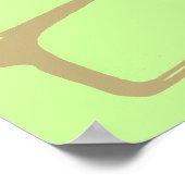 Poster Armoire Lunettes de sécurité de travail rétro (Coin)