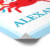 Poster ARMOIRE sous le nom de la mer IMPRIMER (Coin)